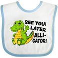 thumbnail image 3 of Inktastic See You Later Alligator Boys or Girls Baby Bib, 3 of 4