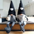 thumbnail image 7 of Coffee Gnomes,Handmade Knitted Hat Gnomes Plush Decorations,Swedish Tomte Scandinavian Holiday Gnome Figurines,Farmhouse Plush Doll Ornaments,Home Decor Gnome Gift, 7 of 7