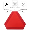thumbnail image 3 of FESTFENDS Panneau Réfléchissant Panneau de Sécurité Triangulaire avec Plaque en Aluminium pour Chariots de Golf 1Ensemble, 3 of 3