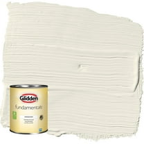 Glidden Fundamentals Enduring Ice / Beige Flat Interior Paint, 1 Quart