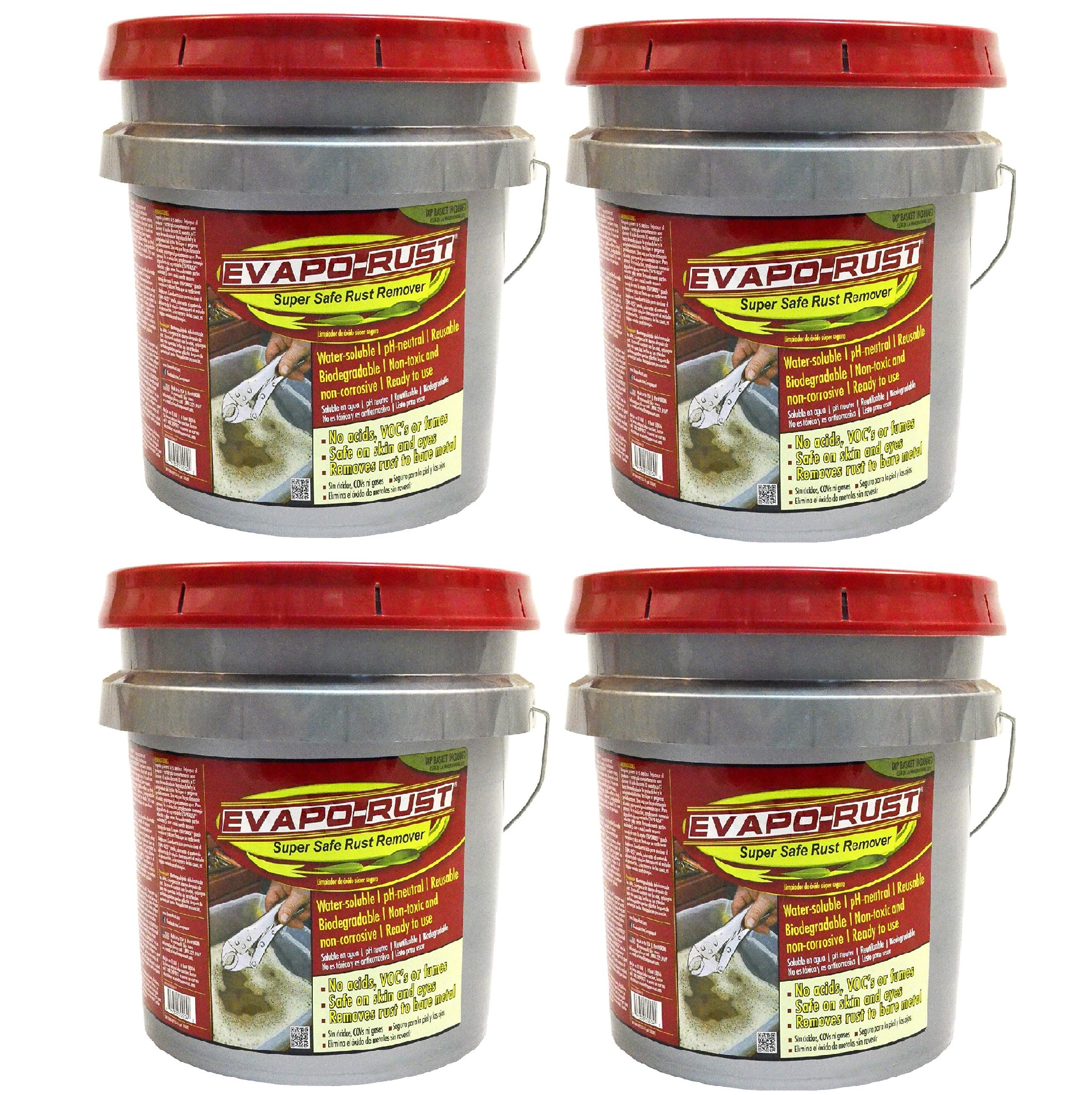 EvapoRust Super Safe Non Toxic Water Based Heavy Rust Remover Cleaner