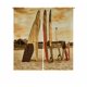 thumbnail image 1 of ABPHQTO Surf For Rent Om The Sunset Beach Japonés Noren Cortina Puerta Ventana Tratamiento Cortinas 105x120 cm, 1 of 1