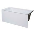 thumbnail image 2 of Fine Fixtures  White Acrylic Apron 60 x 32 x 21-inch Left-hand Bathtub - 60" x 32" x 21", 2 of 2