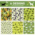 thumbnail image 5 of Cat Pattern Wrapping Paper Set, 12 Sheets Cat Wrapping Paper Cats Gift Wrap Birthday Party Decoration Cats Gift Wrap Decorations, 5 of 5