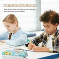 thumbnail image 6 of MoKo Book Cover, 7 Pcs Fabric Stretchable Protector for Textbook, up to 9 x 11 in, 6 of 6