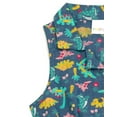 thumbnail image 3 of imagikids Dinosaur Girls Button Down Chambray Dress Toddler to Big Kid Sizes, 3 of 4