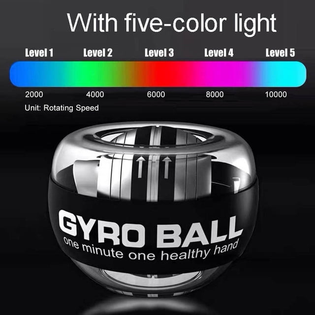 EVEREST FITNESS Gyroscope - Gyro Ball for Wrist Strengthening