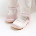 thumbnail image 3 of Fozruso Princess Shoes for Girls,Sizes 4 Toddler,Baby Girls First Walking Sandals Soft Sole Shoes With Pearl For Fall Dance, 3 of 7