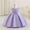 Purple, variant on SERTG Little Girls' Party Dress Sheer Paneled Skirt with Back Zipper Sleeveless Round Neck Princesse Outfit for 6 Months-4 Years(Pink,12 Months)