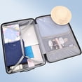 thumbnail image 4 of 2-Piece 20/24 Inch Luggage Set without Front Laptop Pocket, ABS+PC Lightweight Hardshell Suitcase with TSA Lock & Spinner Silent Wheels, Ice Blue, 4 of 9