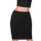 thumbnail image 3 of BESTYASH 1Jgo Conjunto De Top Corto Y Falda Ajustada Para Mujer Veraniega, 3 of 7