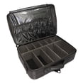 thumbnail image 5 of Fithood Professional High-capacity Multilayer Portable Travel Makeup Bag with Shoulder Strap Size L Black, 5 of 5