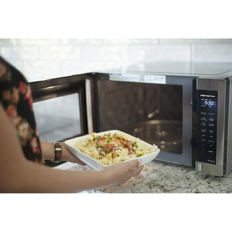 Panasonic PAN-NN-SB65NS 1.3 pies cúbicos ‎1100 vatios Cocina eficiente y  económica tanto para principiantes como para chefs experimentados Horno