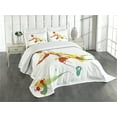 thumbnail image 3 of Ambesonne Sports Quilted Bedspread Set 3 Pcs, Soccer Player Athlete Print, Queen Size, Multicolor, 3 of 5