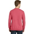 thumbnail image 2 of Port & Company Pigment Dyed Crewneck Sweatshirt-2XL (Fruit Punch), 2 of 6