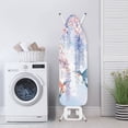 thumbnail image 3 of Kuiaobaty Ironing Board Cover Hummingbird Leaf Peach Blossom Soft Heavy Duty Iron Covers Protective Scorch Polyster Dust Cover Standard Size 15 x 54 Inch for Ironing Board, 3 of 5