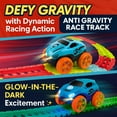 thumbnail image 5 of Anti Gravity Race Track with Car，Smartoonkids Antigravity Race Track，360° Electric Climbing Car Race Tracks with Lights, Flexible Race Track, Multicolor Glow in The Dark Race Car Track Set, 5 of 8