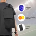 thumbnail image 2 of Pickleball Paddles Set Of 1, Fiberglass Surface, Speed, Lightning, Thunder Print, 1 Paddle, 2 Balls & Bag, 2 of 5