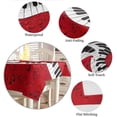 thumbnail image 6 of Piano Keys Music Note Red Table Cloth Waterproof Dining Tablecloth for Table Kitchen Decorative Coffee Cuisine Party Table Cover, 6 of 7