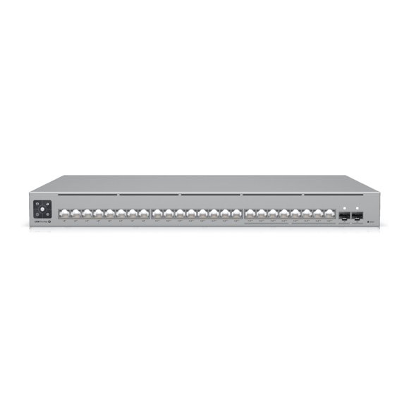 Ubiquiti UniFi Pro Max 24 PoE - Switch - L3 - managed - 8 x 1/2.5G (PoE++) + 16 x 10/100/1000 (8 PoE+, 8 PoE++) + 2 x 10 Gigabit SFP+ - rack-mountable - PoE++ (400 W)