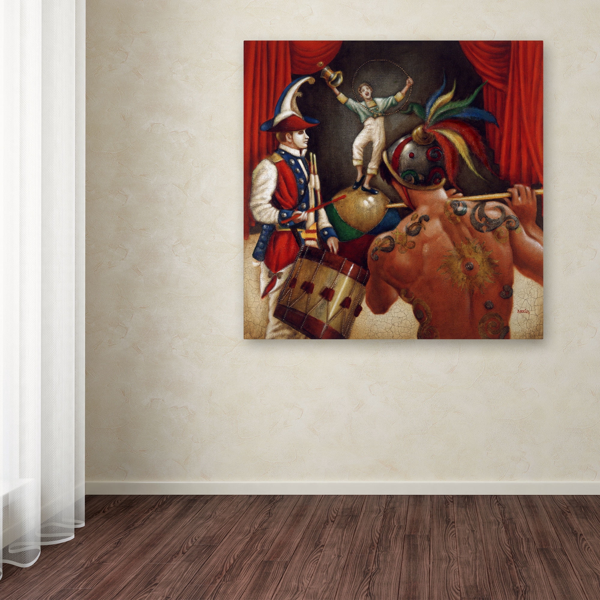 Trademark Fine Art "Prelude Alegria" Canvas Art by Edgar Barrios