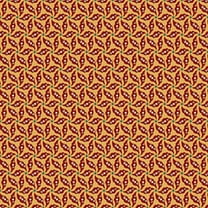 Henry Glass Winter Joy Poinsettia Gold Fabric By The Yard