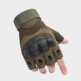 thumbnail image 7 of ACDANC 1Pairs Fingerless Gloves,Cold Weather Protection Fingerless Gloves Men,Soft Palm Gym Gloves,XL,Green, 7 of 7