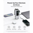 thumbnail image 4 of Anker Laptop Power Bank, 25,000mAh Portable Charger with Triple 100W USB-C Ports, Built-in Retractable Cables, Flight-Approved for Travel, Compatible for iPhone 17/16 Series,Macbook,Samsung, and More, 4 of 6