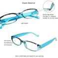 thumbnail image 2 of 5 Pairs Blue Light Blocking Glasses, Computer Reading Glasses for Women/Men, 2 of 6