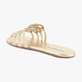 thumbnail image 3 of Steve Madden Lotus Women's Sandals Gold Leather Size 9.5 M, 3 of 8