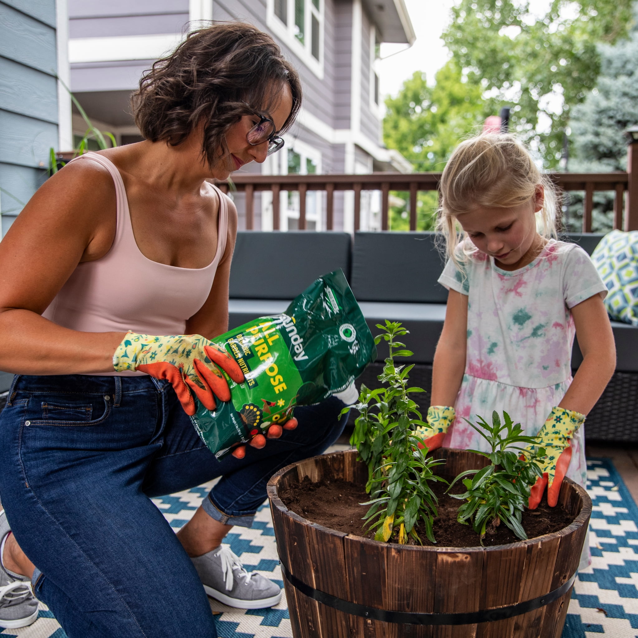 Sunday All-Purpose Organic Garden Nutrients 7-3-7, 50 Sq. Ft. Coverage, 2 lbs.