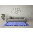 thumbnail image 3 of Ahgly Company Indoor Rectangle Oriental Blue Industrial Area Rugs, 5' x 8', 3 of 4