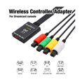 thumbnail image 4 of Adaptador de controlador inalámbrico para consola Dreamcast DC compatible con Switch para controlador negro, negro, 4 of 5