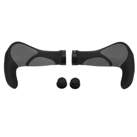 Bike Handlebar Covers, Comfortable Bow Structure TPR Integrated Handlebar Grip Curve Design For Cycling