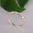 thumbnail image 3 of Forever Jewels 0.20Ct Oval Cut Moissanite Womens Wedding Band Ring 14K Yellow Gold Plated, 3 of 5