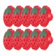 thumbnail image 2 of Resin Strawberry Buttons: 10pcs Cute Embellishment Buttons Cartoon Sew On Children Clothing Buttons Plastic Sewing Buttons For Diy Jewelry Making, 2 of 3