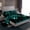 Teal, variant on Castle Fairy Teens Female Men Green Gamepads Twin Sheet Sets,Video Game Bedding