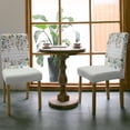 thumbnail image 3 of Dining Chair Covers Set of 6,Rustic Eucalyptus Leaf Pumpkin Universal Stretch Kitchen Seat Covers Parsons Chair Protector Slipcover for Home Restaurant Party Decor,Fall Colorful Plant on Wood, 3 of 6