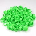 thumbnail image 1 of 100PCS Inner Diameter 16/18/20/25mm 7 Colors Plastic Open Type Buckle Chicken Duck Goose Foot Ring Poultry Farming Equipment25mm He Qiyong unisex, 1 of 2