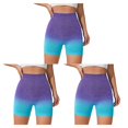 thumbnail image 1 of Sonducket Pantalones cortos sin costuras con degradado Girl Scrunch Fifth Pants Leggings cortos transpirables Pantalones de chándal Ropa para Type1 NO1, 1 of 6