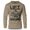 Khaki, variant on GYMISH Recover Fully Lightweight Long Sleeve Hooded T-Shirt for Men – Motivational Gym Hoodie, Sport Grey, Small