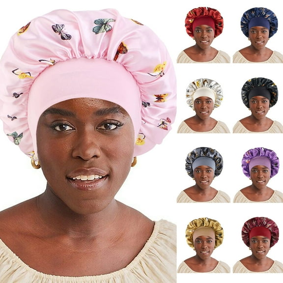Yoyauz Satin Hat Sleep Hair Cap - Silk Hat, Suitable For Various Hairstyles, Equipped With Elastic Soft Band For Hair Care