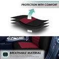 thumbnail image 5 of FH Group Juego Completo de Fundas para Asientos de Auto Malla de Aire 3D - Fundas para Asientos de Auto de Ajuste Universal Fundas para Asientos con Respaldo Bajo Compatible con Bolsas de Aire Asiento, 5 of 5