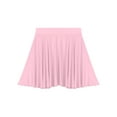 thumbnail image 4 of Eandarui Womens Ruffled Mini Skirt Casual Elastic Waistband Flared Tennis Skirts Homewear Sportwear Light Pink One Size, 4 of 7