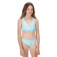 thumbnail image 2 of Regatta - Braga de Bikini Hosanna Estampado de Cebra Niñas (Azul Aruba), 2 of 5