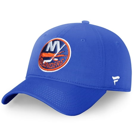 New York Islanders Fanatics Branded Elevated Core Fundamental Adjustable Hat - Royal - OSFA