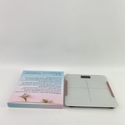 AIMENGXI Body composition analyzers for medical purposes,Smart Scale for Body Weight: 8-Electrode Digital Bathroom Scale Analyzer Weighing Machine 400lb White