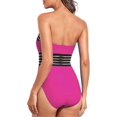 thumbnail image 1 of Women's Strapless One Piece Swimsuits Tummy Control Swimwear, 1 of 2