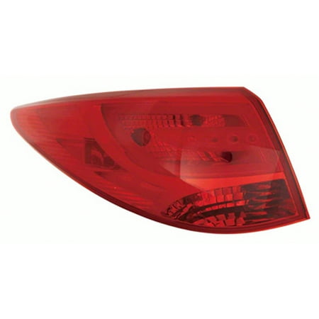 New Aftermarket Hyundai Driver Side Outer Tail Light Assembly 924012S050 OEM fits 2010-2015 Hyundai Tucson