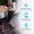 thumbnail image 3 of USB-C Rechargeable AA Batteries by Pale Blue, Lithium Ion 1.5V 1700mAh, Fast Charging in 90 Minutes, with LED Charge Indicator - 8 Pack, 3 of 7
